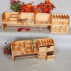 BENCHTOP STORAGE SHELF AND TABLETOP ORGANIZER
