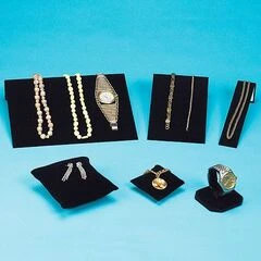 BRACELET DISPLAYS, WATCH DISPLAY RAMPS, WATCH PILLOW DISPLAYS