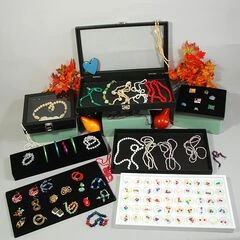 JEWELRY CASES, JEWELRY TRAYS, JEWELRY INSERTS, GEMSTONE JARS