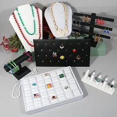 JEWELRY DISPLAYS AND JEWELRY TRAYS IN LEATHERETTE