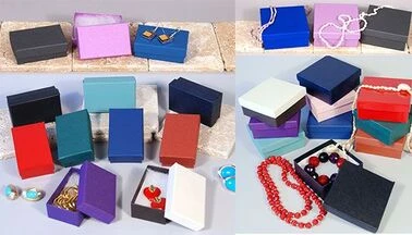 Cotton Filled Jewelry Boxes- Now More Colors