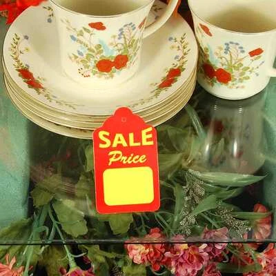 Sale Price Tags- Large Unstrung 1 5/8" x 2 3/4"- 1,000/Box