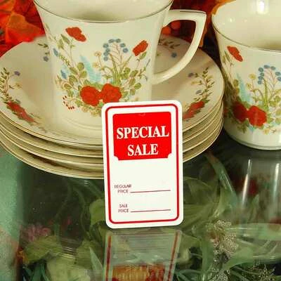 Special Sale Tags- Unstrung- 1 3/4" x 2 7/8"- 1,000/Box