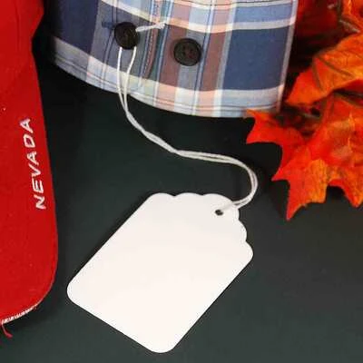 Merchandise Tags- Strung (#9) 1 15/16" x 3 1/4"- 1,000/Box