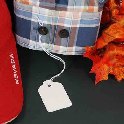 Merchandise Tags- Strung (#6) 1 1/4" x 1 29/32"- 1,000/Box