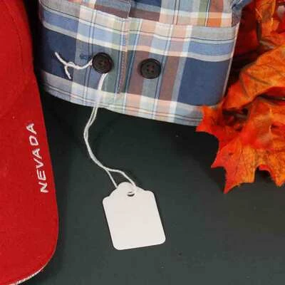 Merchandise Tags- Strung (#5) 1 3/32" x 1 3/4"- 1,000/Box-