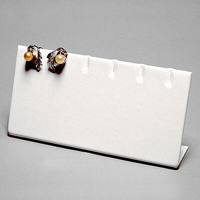 Earring/Pendant Stand- 6 Slots- 6" x 1 5/8" x 2 3/4"H