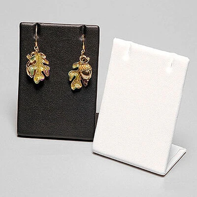 Earring/Pendant Stand- Rectangle Display- 3 1/4"H- WHITE ONLY