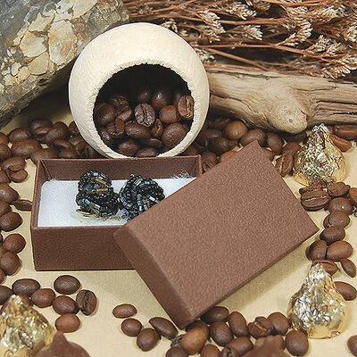 Small Earring Box- 2 1/2" x 1 1/2" x 7/8"- 100/Case- Made in USA