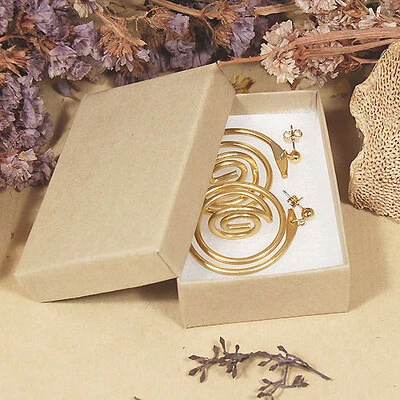 Pin/Large Earring Box- 3" x 2 1/8" x 1"- 100/Case- Made in USA