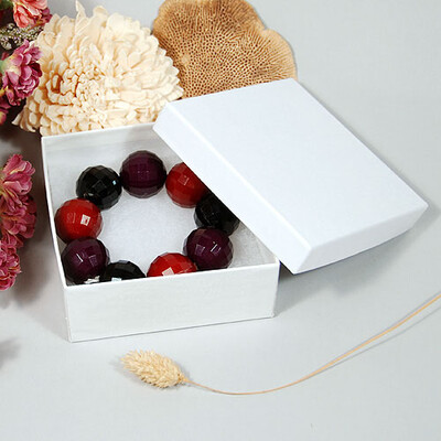 Medium Bracelet Box- 3 1/2" x 3 1/2" x 1 1/2"- 100/Case- Made in USA
