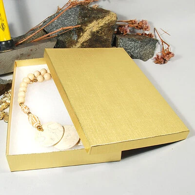 Large Beads/Necklace Box- 8" x 5 1/2" x 1 1/4"- 50/Case- Made in USA