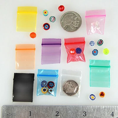 Apple Bags- 3/4" x 3/4"- 2.5 Mil- 1,000/pack
