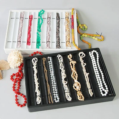 Bracelet Tray- Stackable- 12 1/2" x 8 3/4" x 1 7/8"H- Holds 14