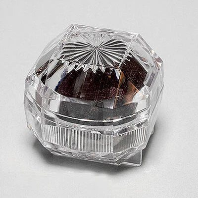 Ring Box- Diamond Cut- 1 3/4" x 1 3/4" x 1 3/4"-