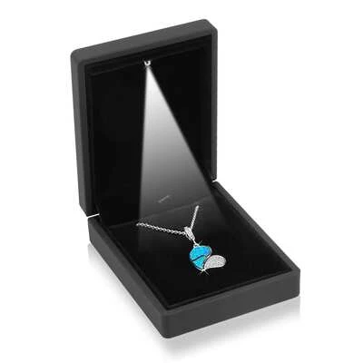 Black Soft Touch Lighted PENDANT Box