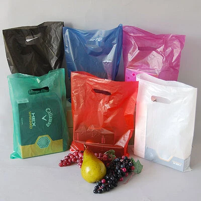 Die Cut Merchandise Bags- 8 1/2" x 12"- 13 mic.- 2000/case