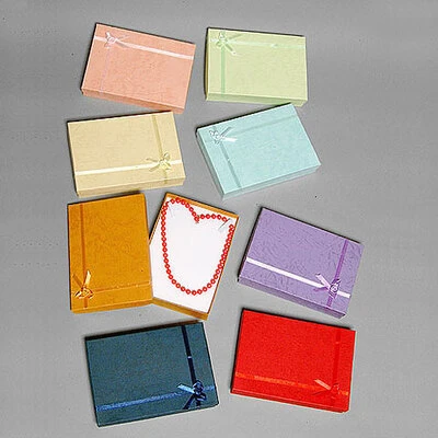 Necklace Box- 5" x 7 1/8" x 1 3/8"H- 16/Case