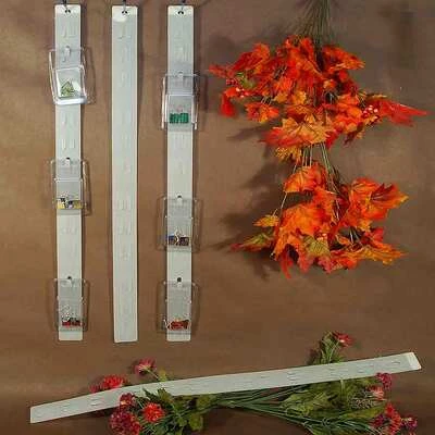 Display Strips- 25 Mil Thick, 12 Hooks, 23" Long- Price Per 50 Strips