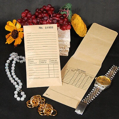 Repair and Layaway Envelope- 3 Part- Series Numbered 4001-5001- 1000/box