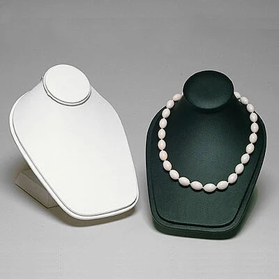 Necklace Stand- 9 1/2" x 6" x 7 1/4"H- WHITE ONLY