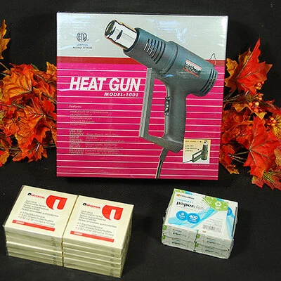 Heat Gun- Professional Grade, 1200W, 12A, 120V- UL Approved- For Use with Shrink Bags or Shrink Film
