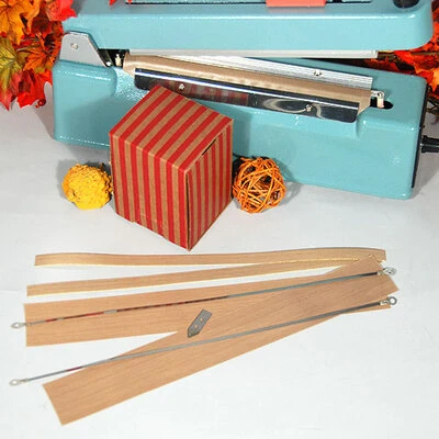 Heating Element Kit- 12" For Impulse Heat Sealer w/Cutter- 2 Strips, 2 Wires