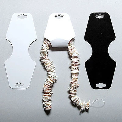 Foldover Necklace/Bracelet Cards- Folded- 2 1/4" x 2 3/4"- Plain- Per 100
