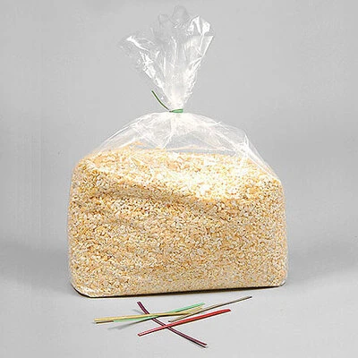 Polypropylene Bags- Clear- 1.5 Mil- 8" x 4" x 18"- 100/pack