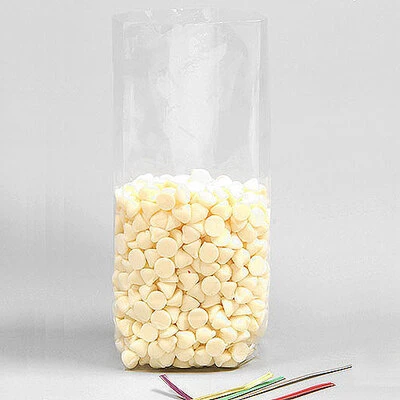 Polypropylene Bags- Clear- 1.5 Mil- 3" x 1 3/4" x 8 1/4"- 100/pk