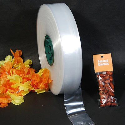 Poly Tubing- 2" x 1,500 Ft.- Clear Polyethylene- 2 Mil