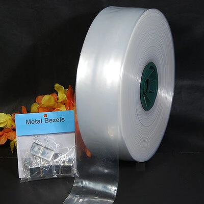 Poly Tubing- 3" x 1,500 Ft.- Clear Polyethylene- 2 Mil