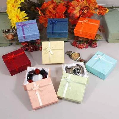 Bangle or Watch Box- 3 1/2" x 3 1/2" x 1 1/2"H- 72/Case