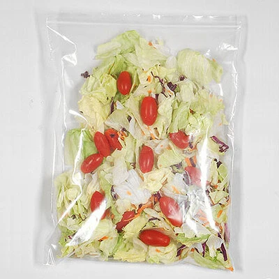 Resealable Poly Bags- Zip Seal- 12" x 15"- 2 Mil- 1,000/box