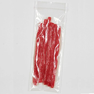 Resealable Poly Bags- Zip Seal- 3" x 8"- 2 Mil- 1,000/box
