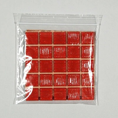 Resealable Poly Bags- Zip Seal- 5" x 5"- 2 Mil- 1,000/box