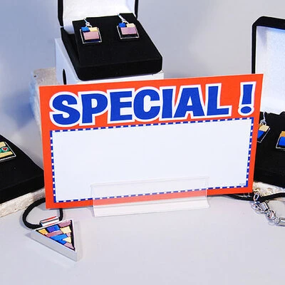 Special Sign Cards- 3 1/2" x 5 1/2"- 100/pack
