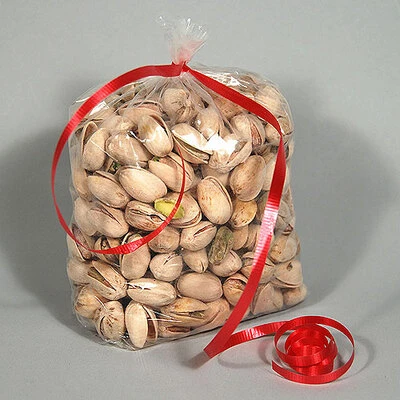 Side Gusset Poly Bags- 4" x 2" x 8"- 1 Mil- 1,000/box