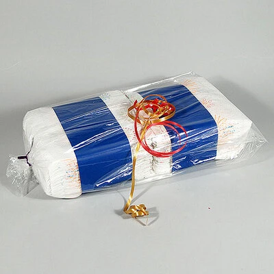 Side Gusset Poly Bags- 8" x 4" x 18"- 1 Mil- 1,000/box