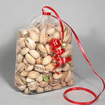 Side Gusset Poly Bags- 4" x 2" x 8"- 2 Mil- 1,000/box
