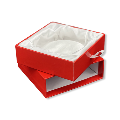 Sliding Drawer Box for Watch or Bangle Gloss Red