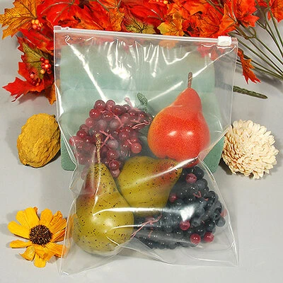 Slider Zip Seal Resealable Bags- 9" x 12"- 3 Mil- 100/pk