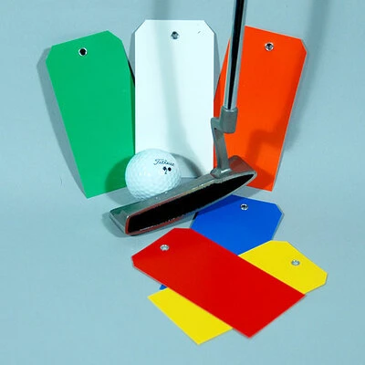 Plastic Tags- Tear Proof- #5- 4 3/4" x 2 3/8"- 10 Mil- 25/pack