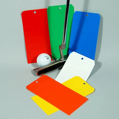 Plastic Tags- Tear Proof- #8- 6 1/4" x 3 1/8"- 10 Mil- 25/pack