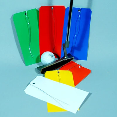 Plastic Tags with Attached Wire- Tear Proof- #8- 6 1/4" x 3 1/8"- 10 Mil- 25/pack