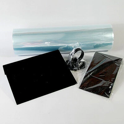 Shrink Wrap- 18" x 500 ft- 75 Gauge- Clear High Grade PVC- Centerfold