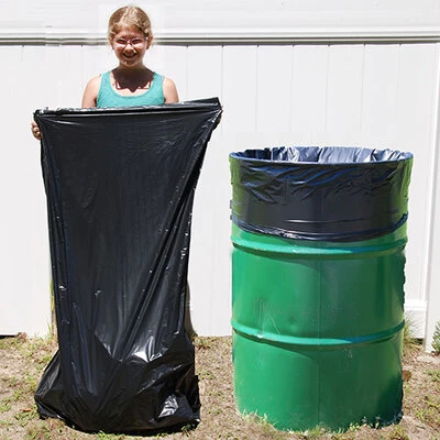 Trash Liner- Extra Heavyweight- 22" x 16" x 56"- 55-60 gal- 1.7 Mil- 100/case