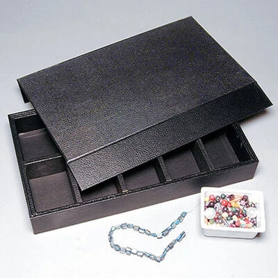 Bin Tray w/Magnetic Lid- Detachable- 14 3/4" x 8 1/4" x 2"H