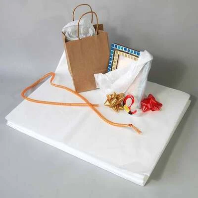 White Tissue Paper- 15" x 20"- #1 Grade- 2 Reams/Pack