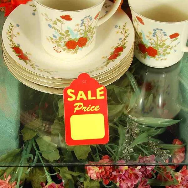 Sale Price Tags- Large Unstrung 1 5/8" x 2 3/4"- 1,000/Box